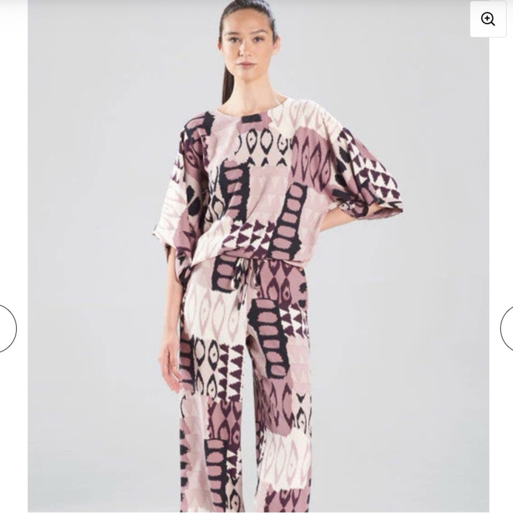 Natori Bukhara Plum Pj Set / Size M / Worn 1x